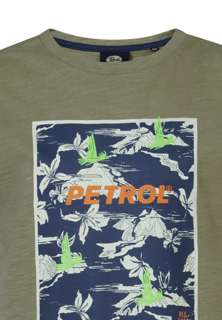 Back Print T-shirt Nimbus