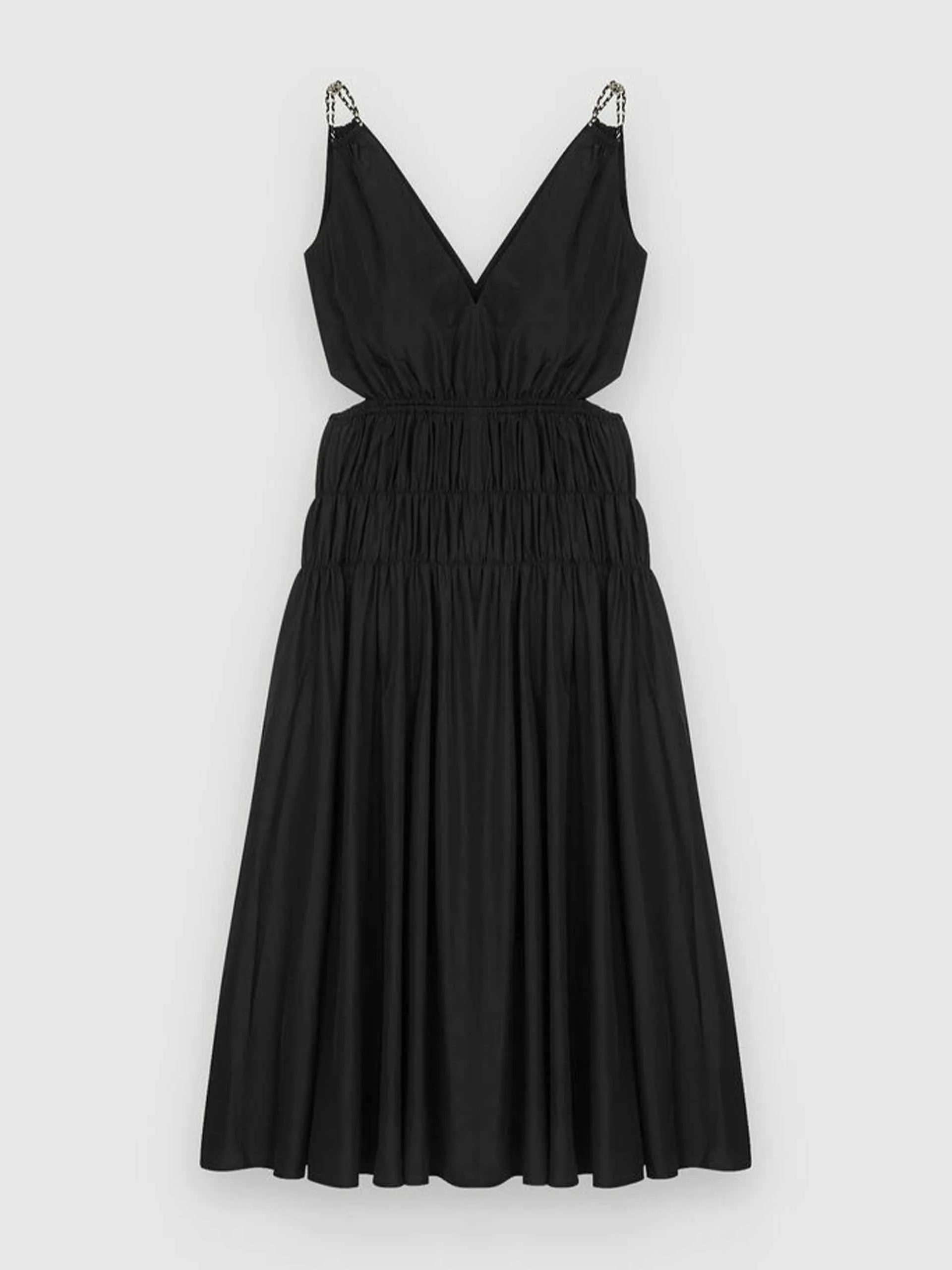 Black cut out dress
