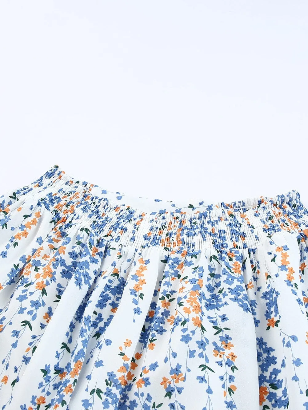Boho Summer Maxi Skirt and Top Outfit