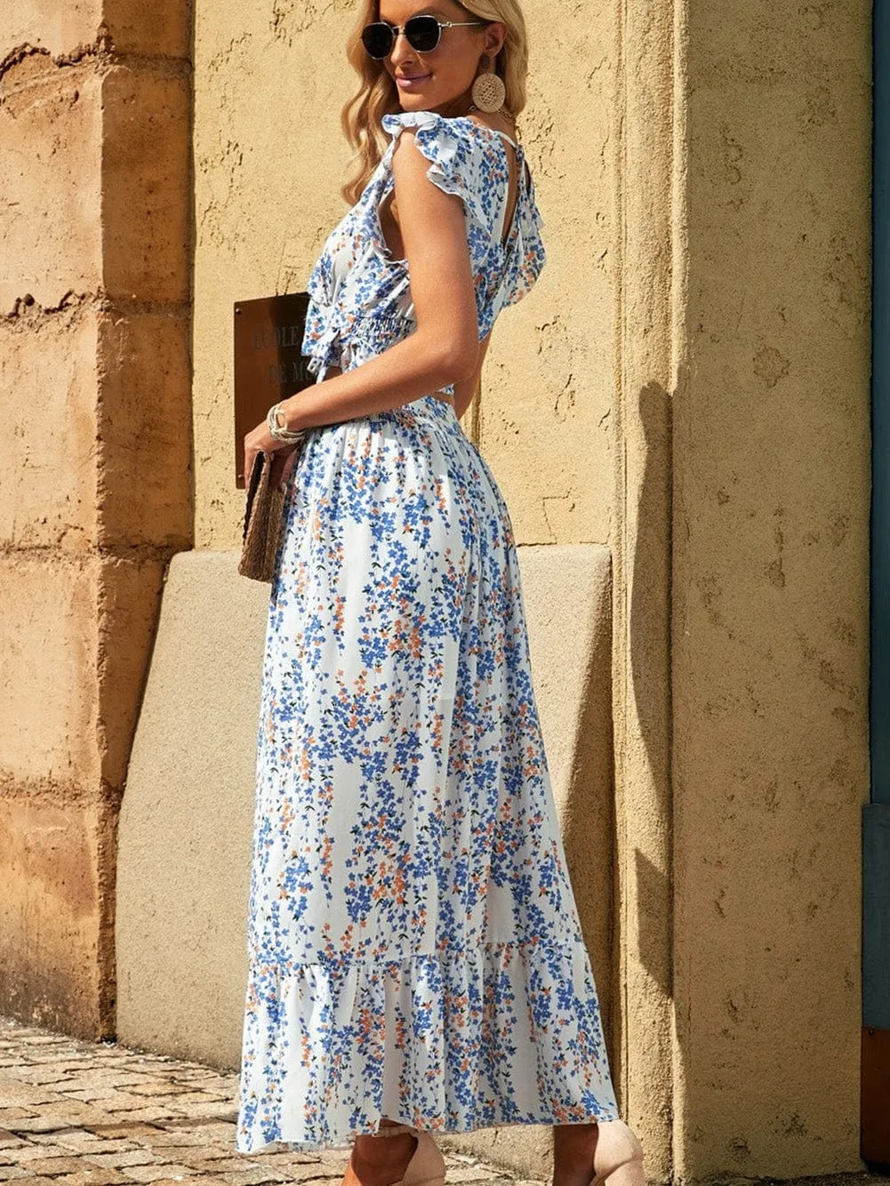 Boho Summer Maxi Skirt and Top Outfit