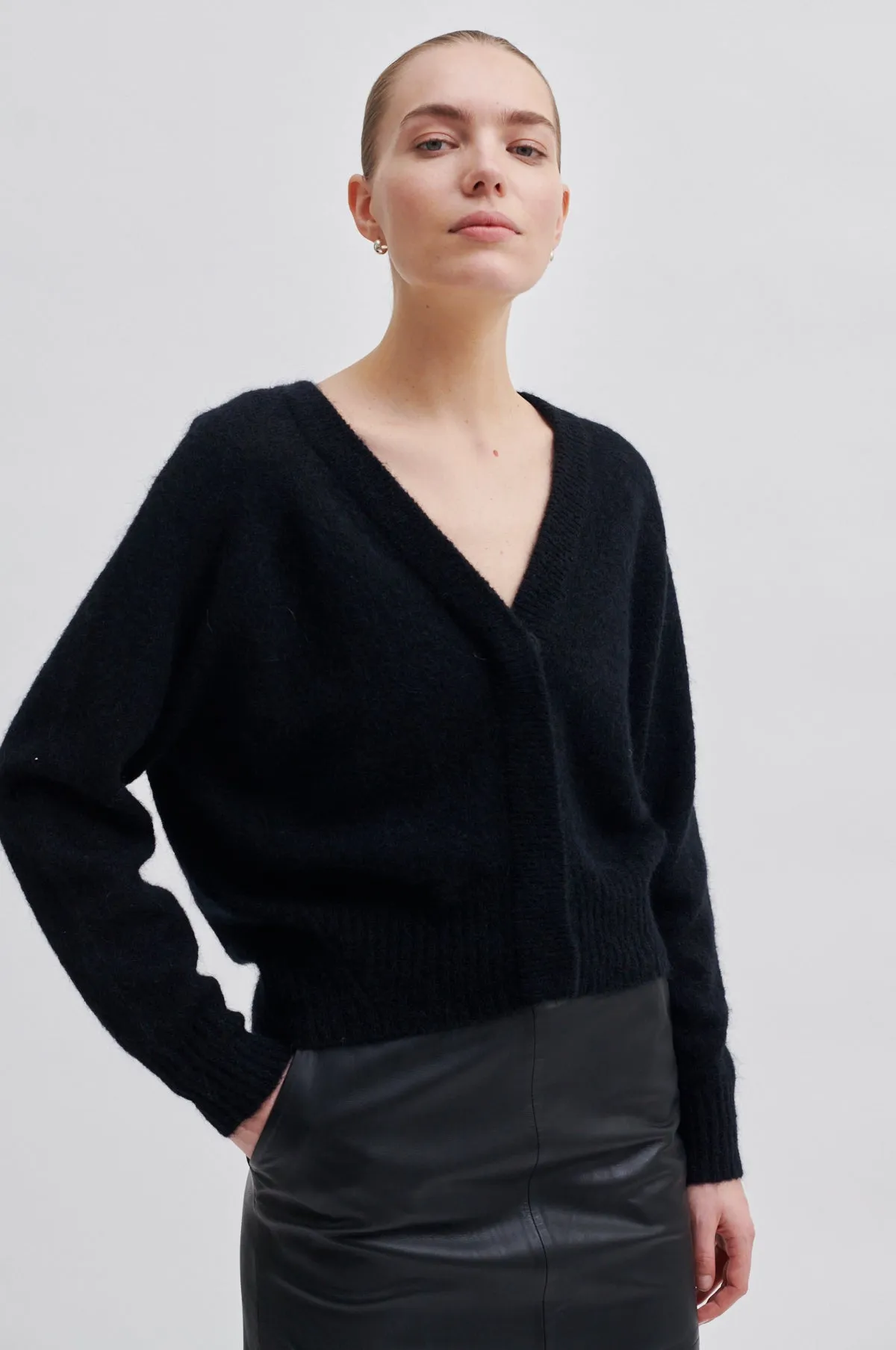 Brook Knit Boxy Cardigan