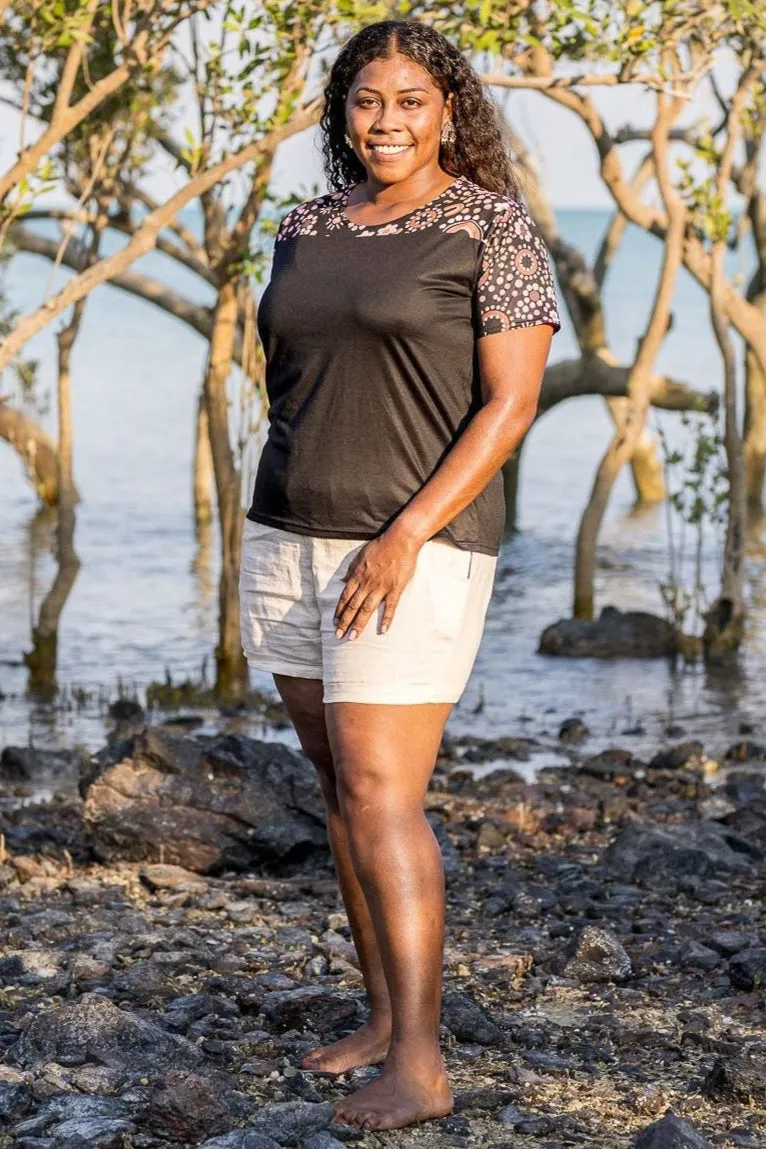 Bush Flower Song II - Women's Fashion Top