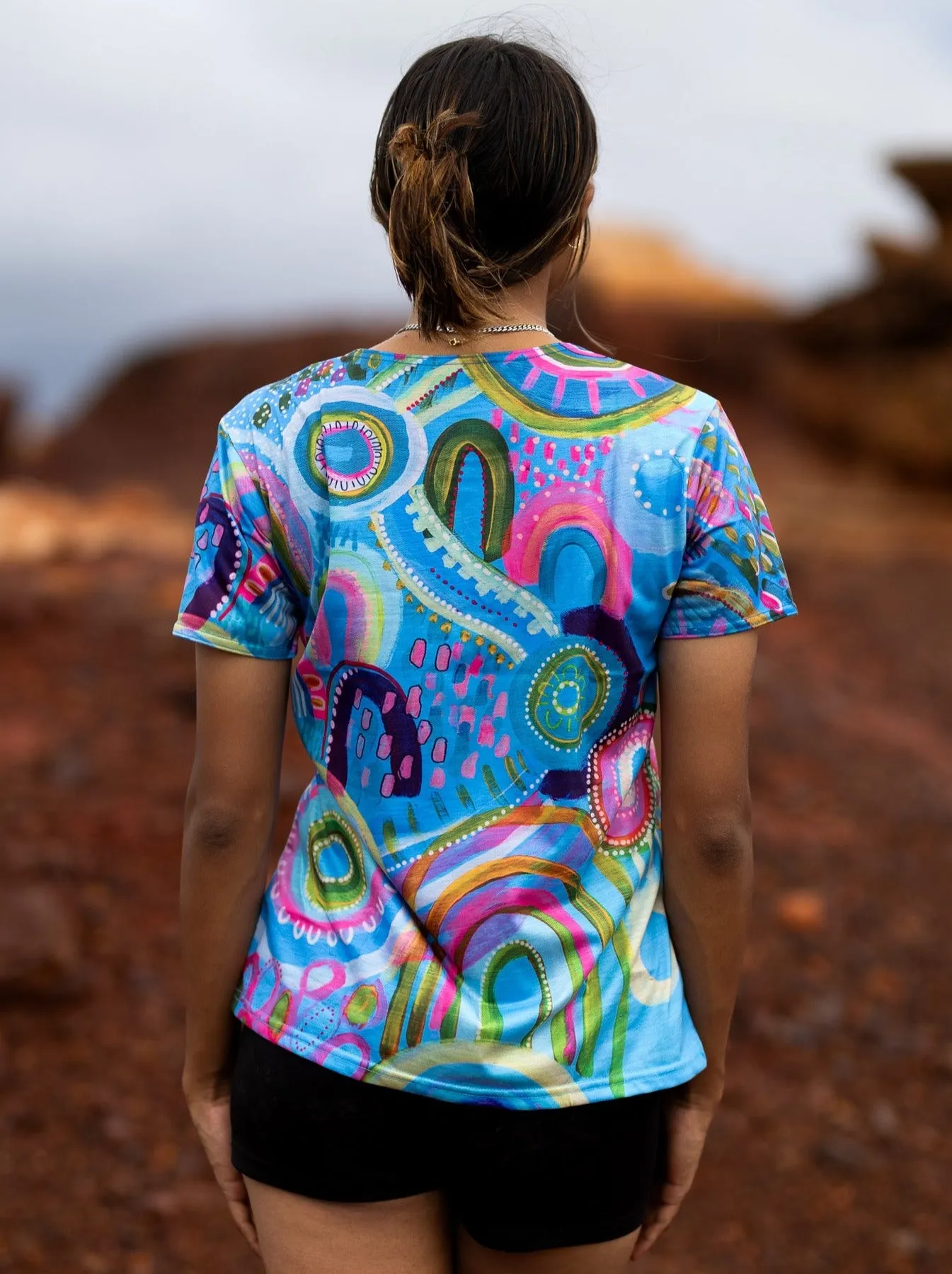Coral Dreaming - Women's Fashion Top