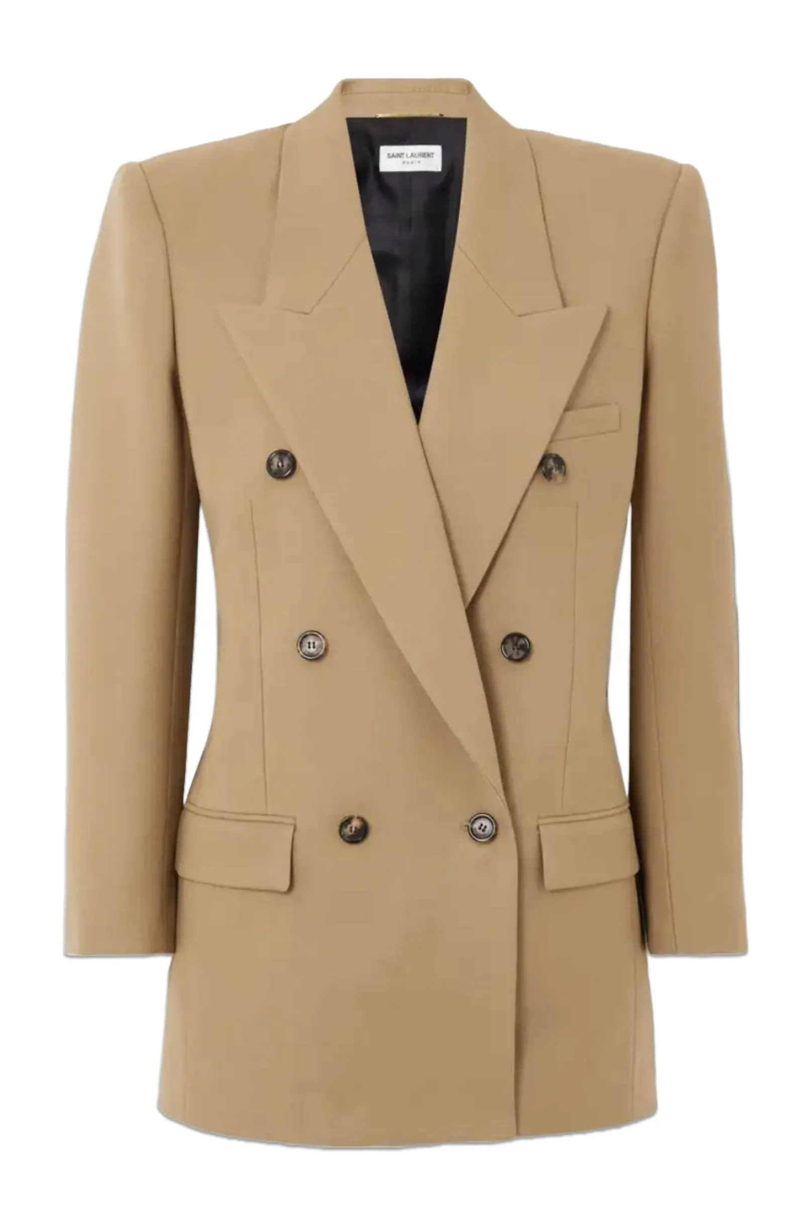 Double-Breasted Wool-Twill Blazer