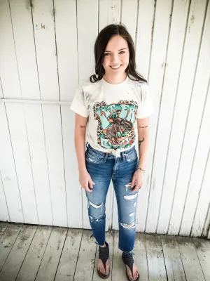 Flying Monkey Distressed Boyfriend Jeans