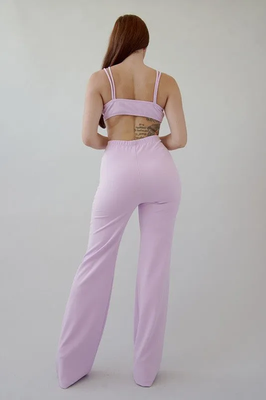 Fuchsia Jumpsuit The For You Spaghetti Strap Jumpsuit
