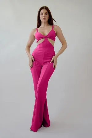 Fuchsia Jumpsuit The For You Spaghetti Strap Jumpsuit