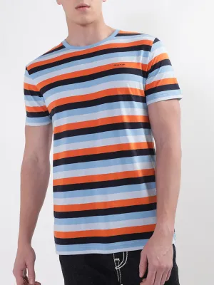 Gant Multi Striped Regular Fit T-Shirt