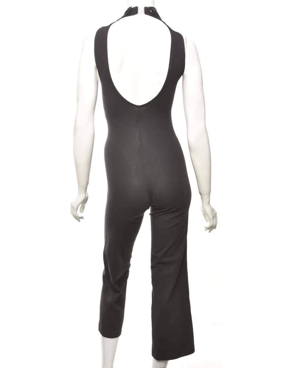 High Neck Jumpsuit - S