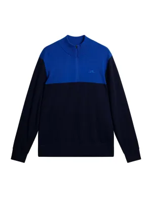 Jeff Windbreaker Sweater / JL Navy