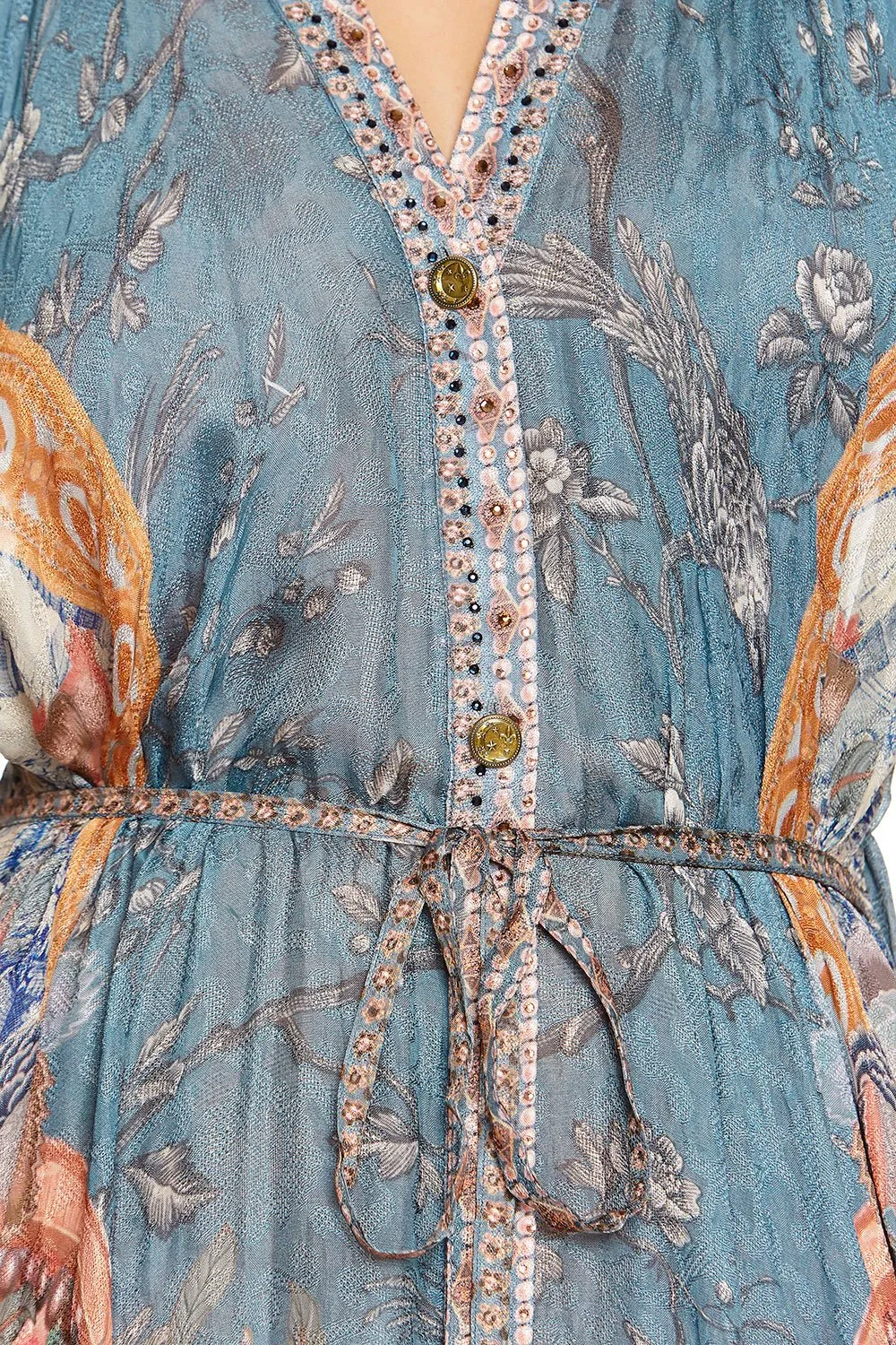 JUMPSUIT WITH DROP CROTCH PANT BLANCHES BLESSING