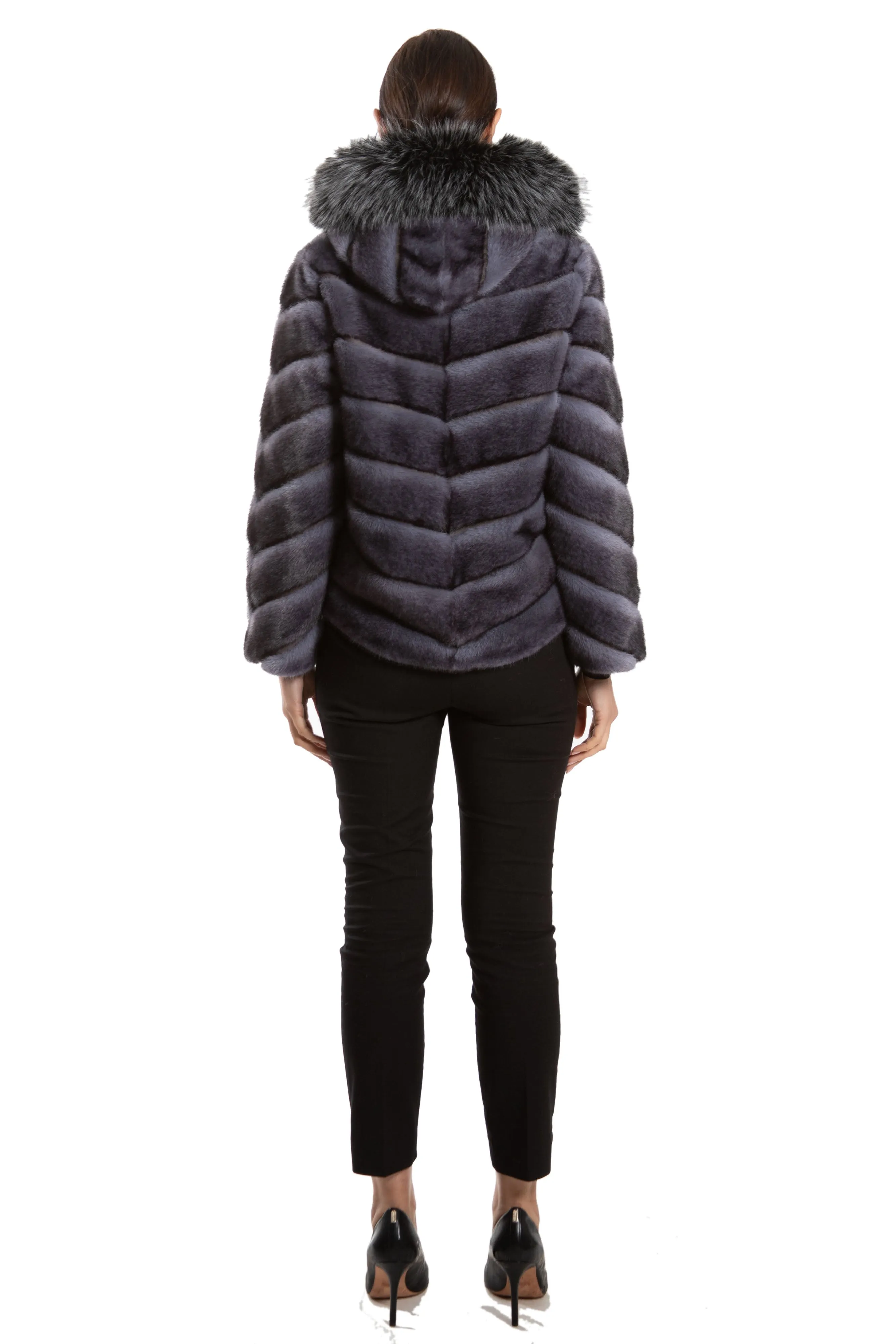 Krems - Quilted Faux Fur Jacket