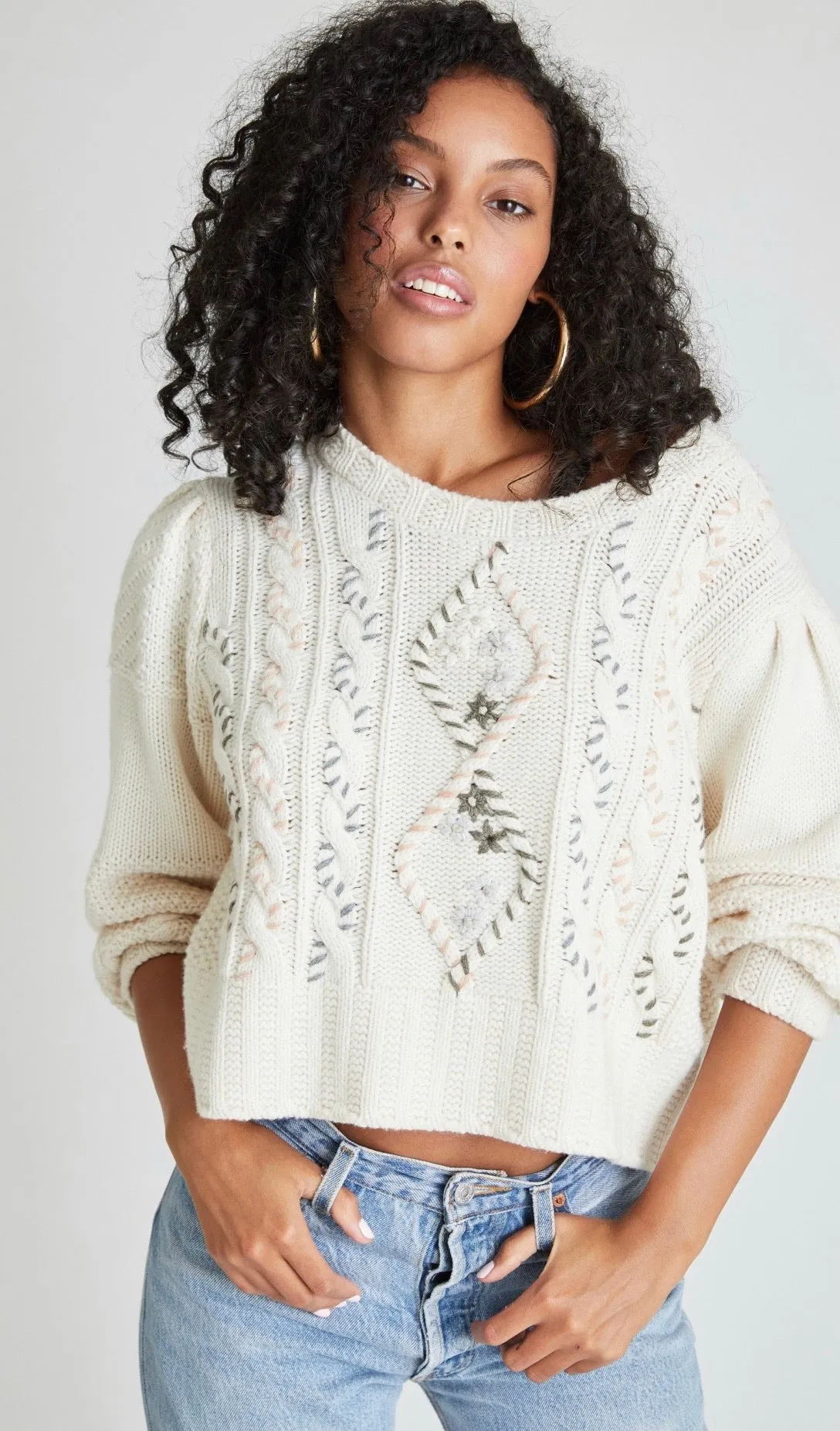 Leni Pullover (Morning Dew)