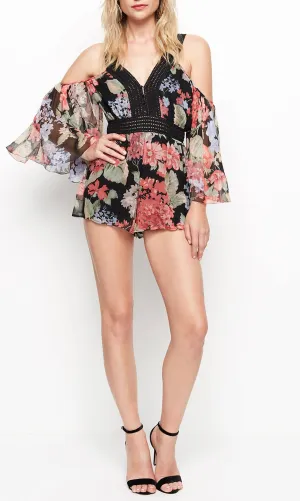Lil Darlin' Playsuit- Evening Floral