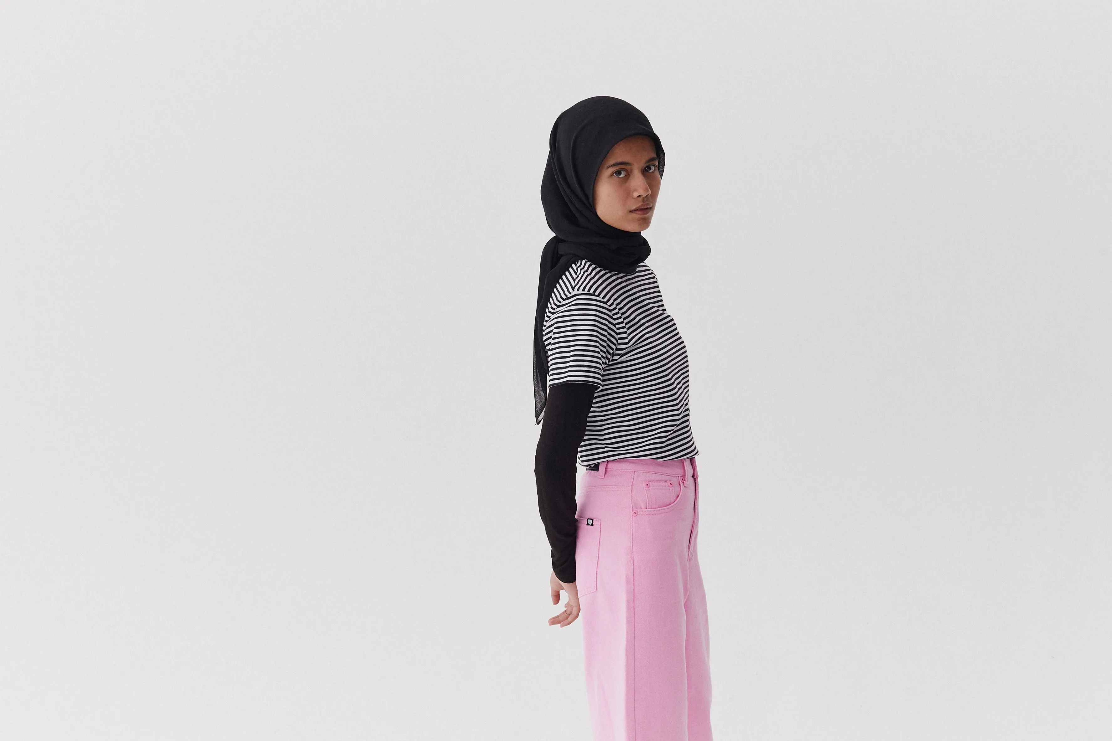 LO Stripe Fitted Tee