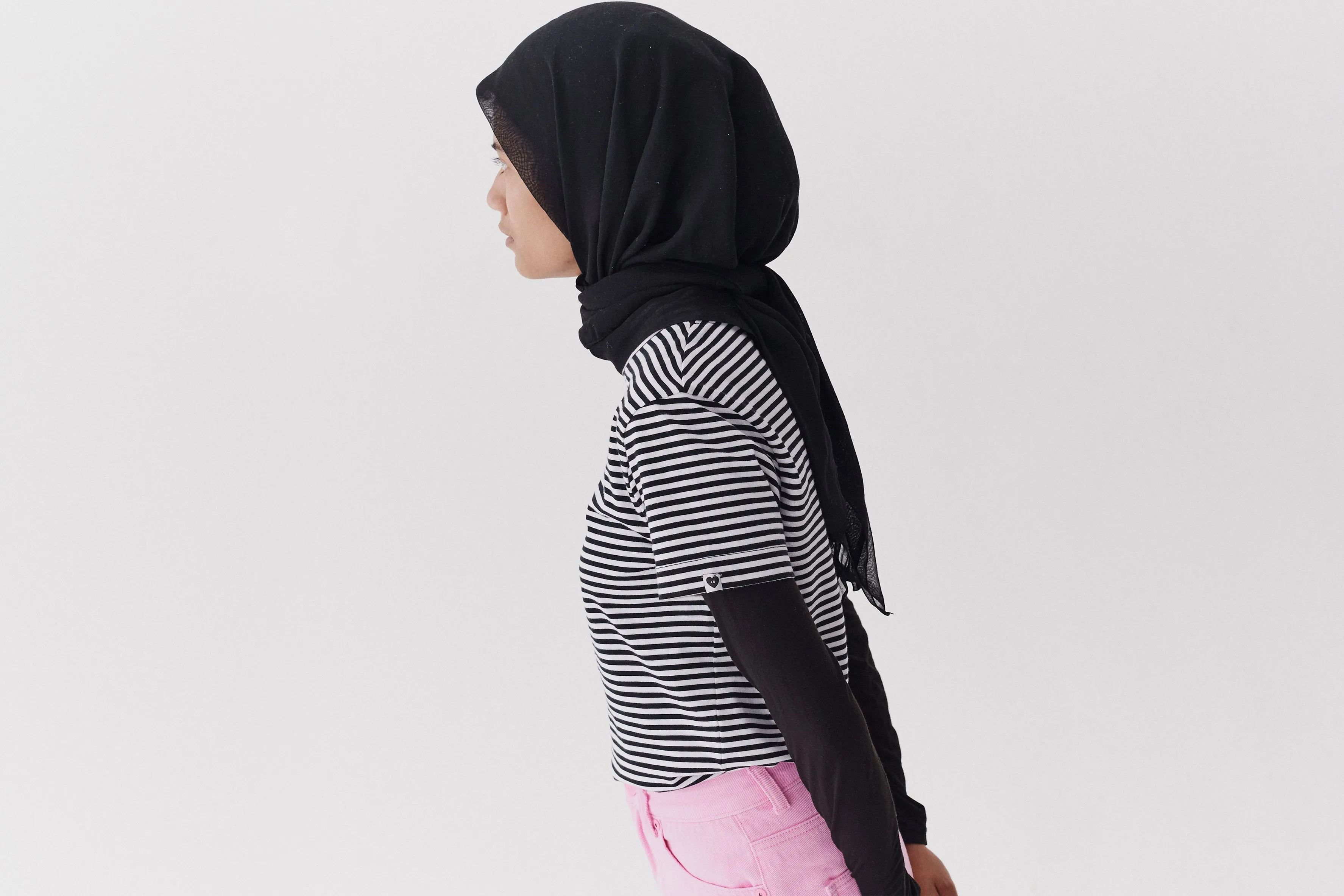 LO Stripe Fitted Tee
