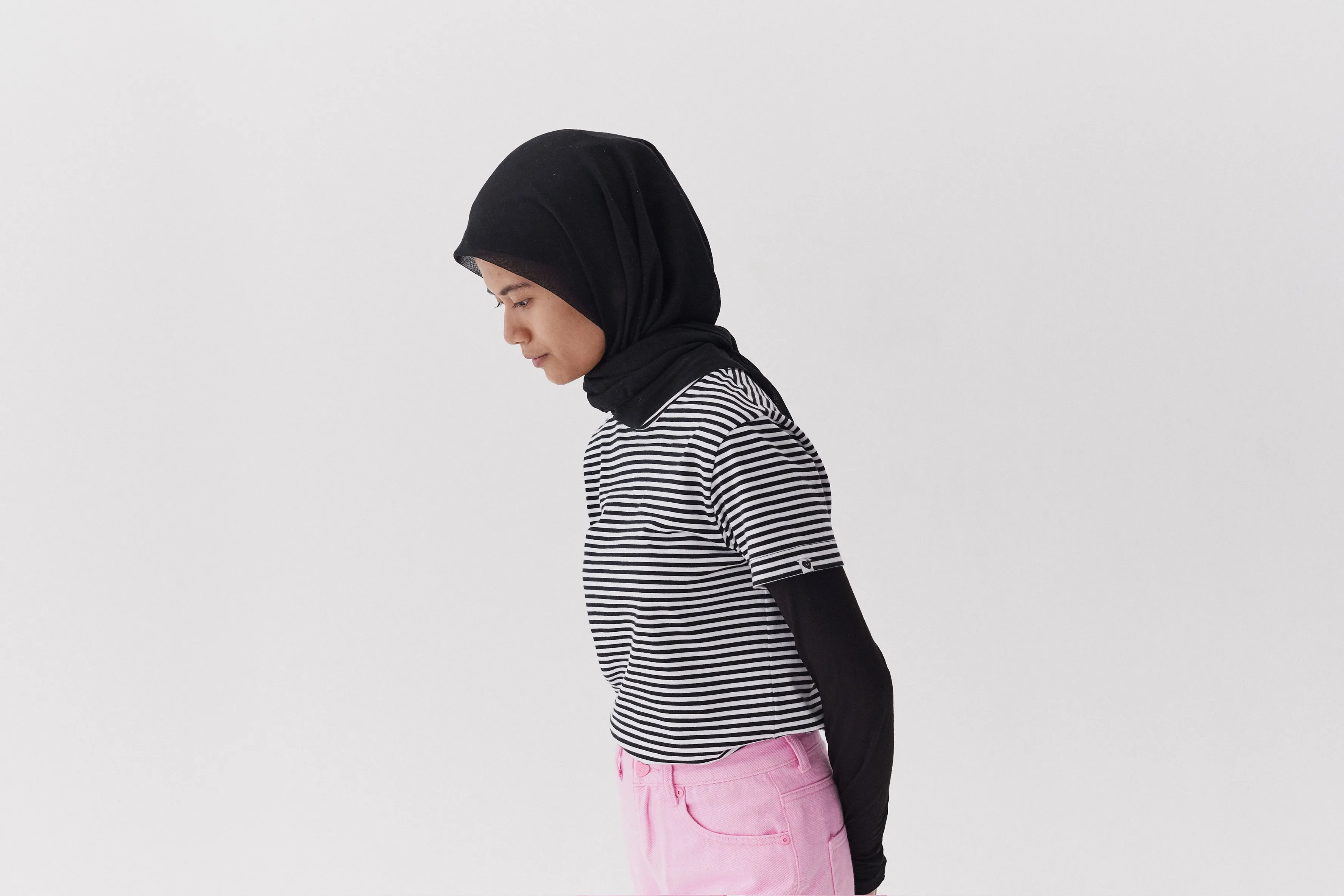 LO Stripe Fitted Tee