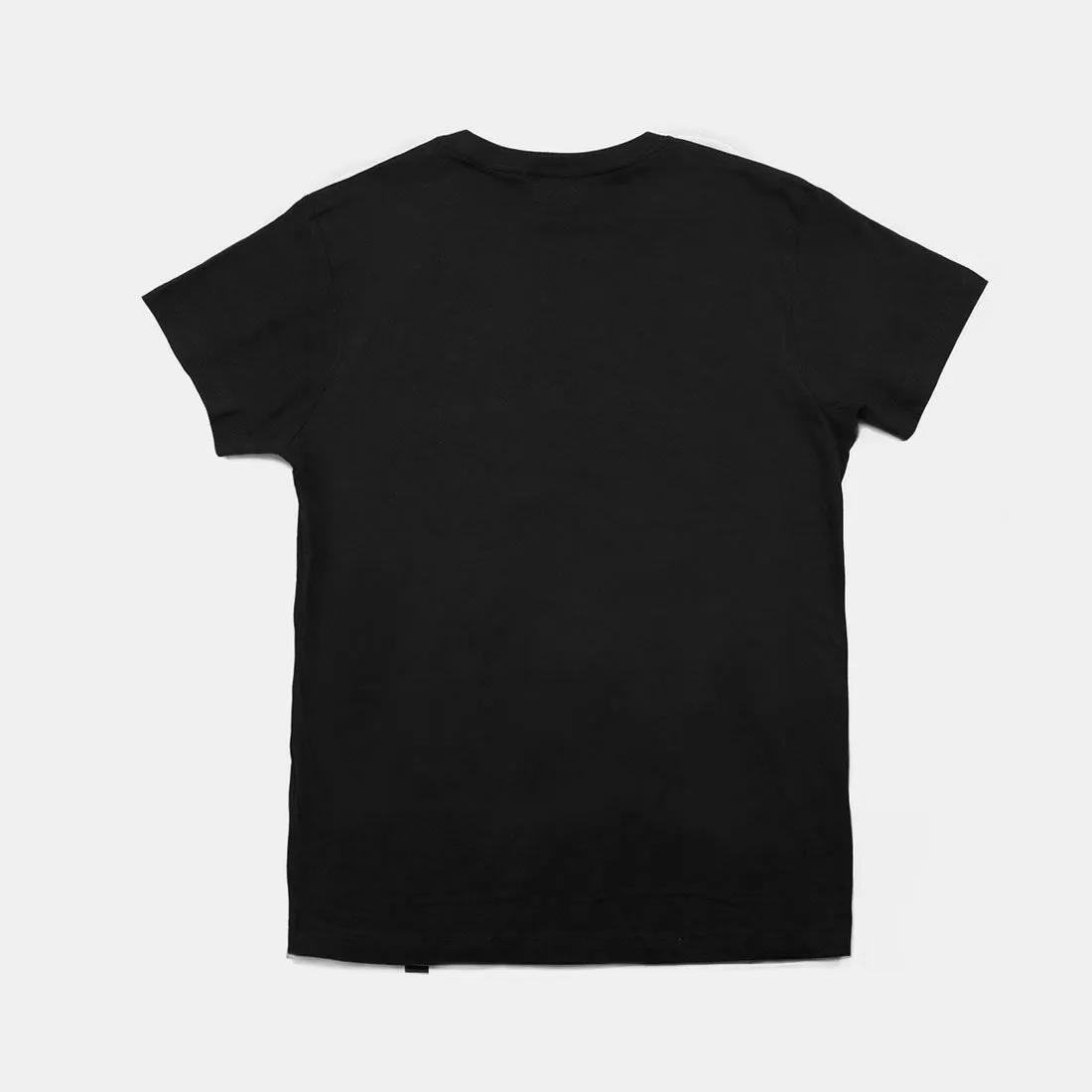 Logo Intense Blue Tee Black