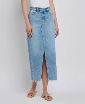 Midi Jean Skirt