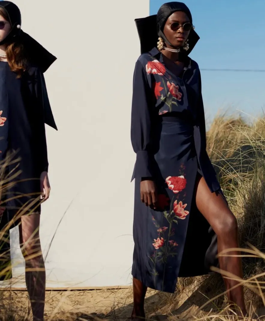 Mother of Pearl x BBC Earth collab skirt
