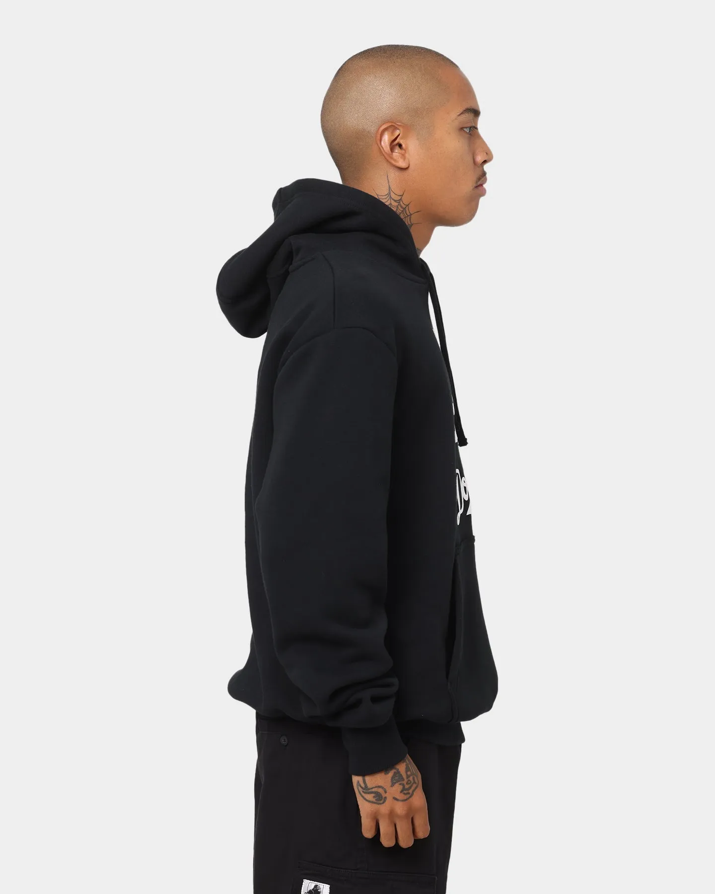 New Era Los Angeles Dodgers Puff Print Hoodie Black