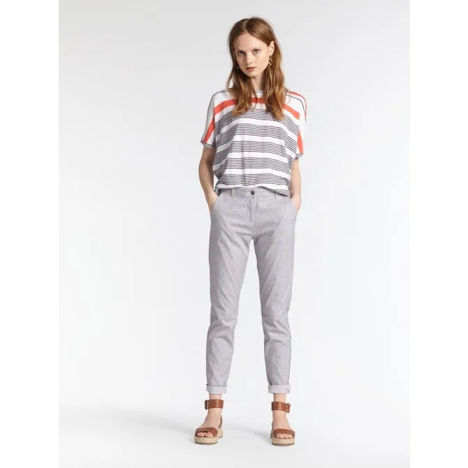 OVERSIZED T-SHIRT WITH STRIPES