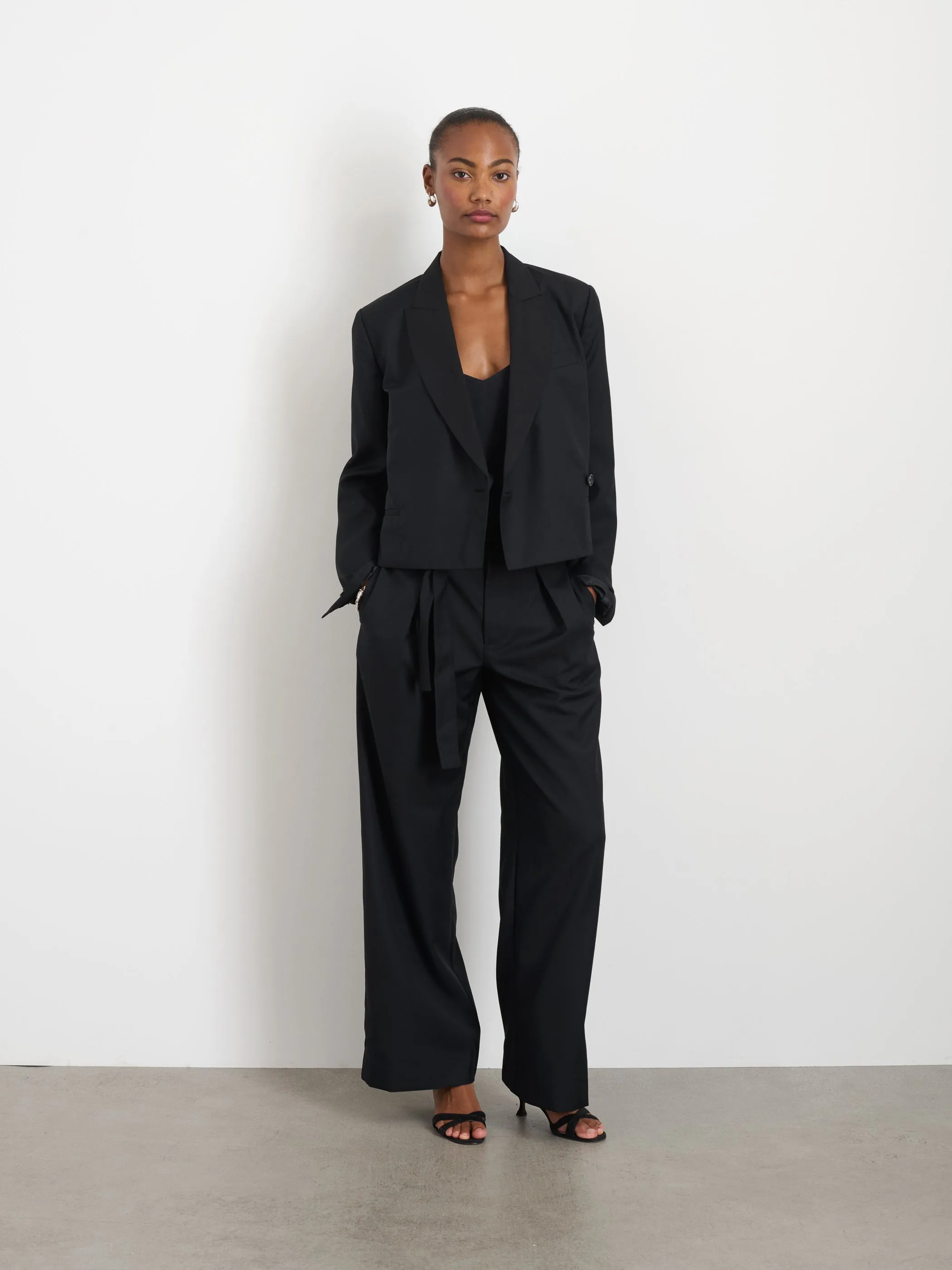 Sammy Blazer in Wool Blend
