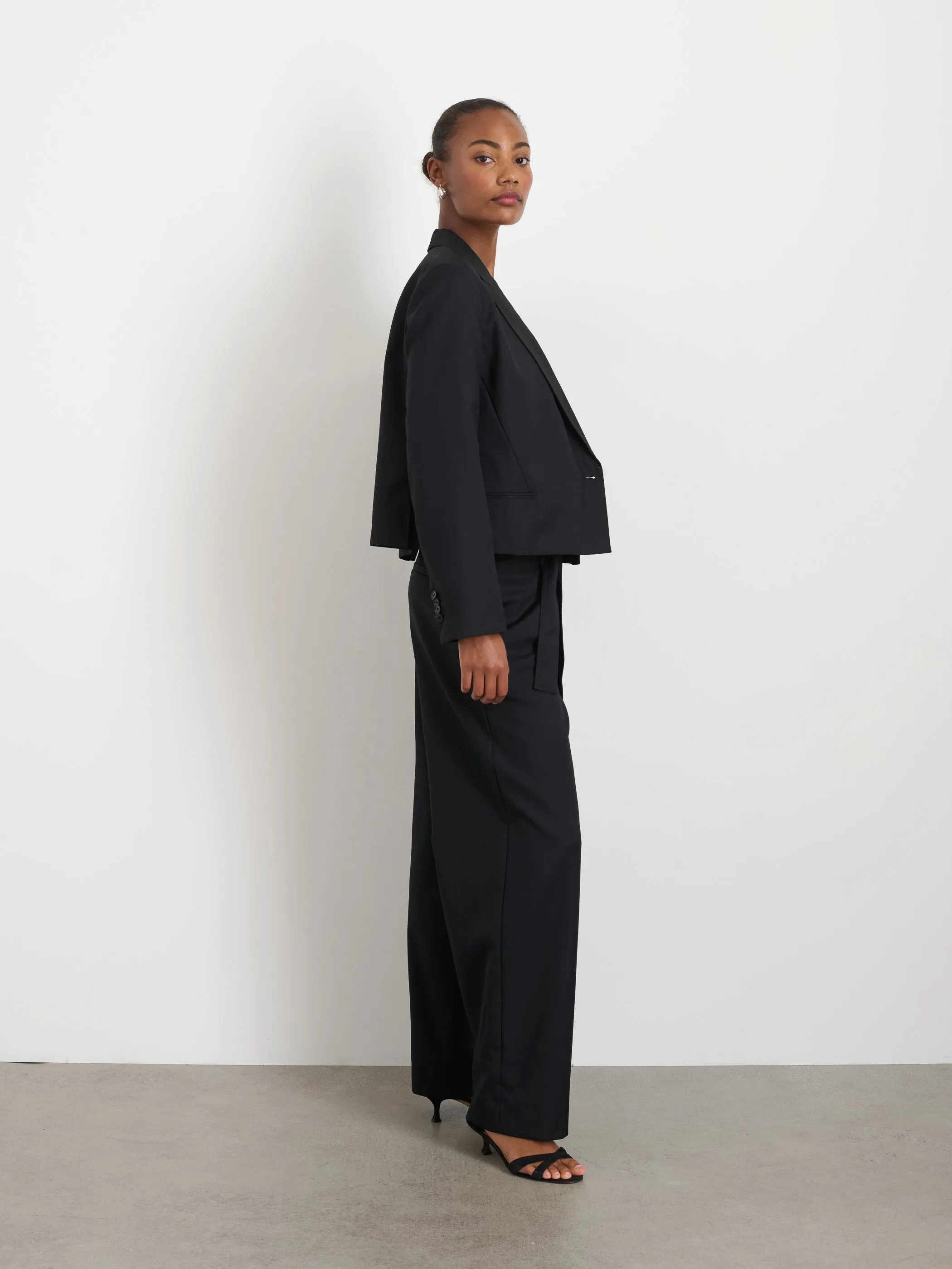 Sammy Blazer in Wool Blend
