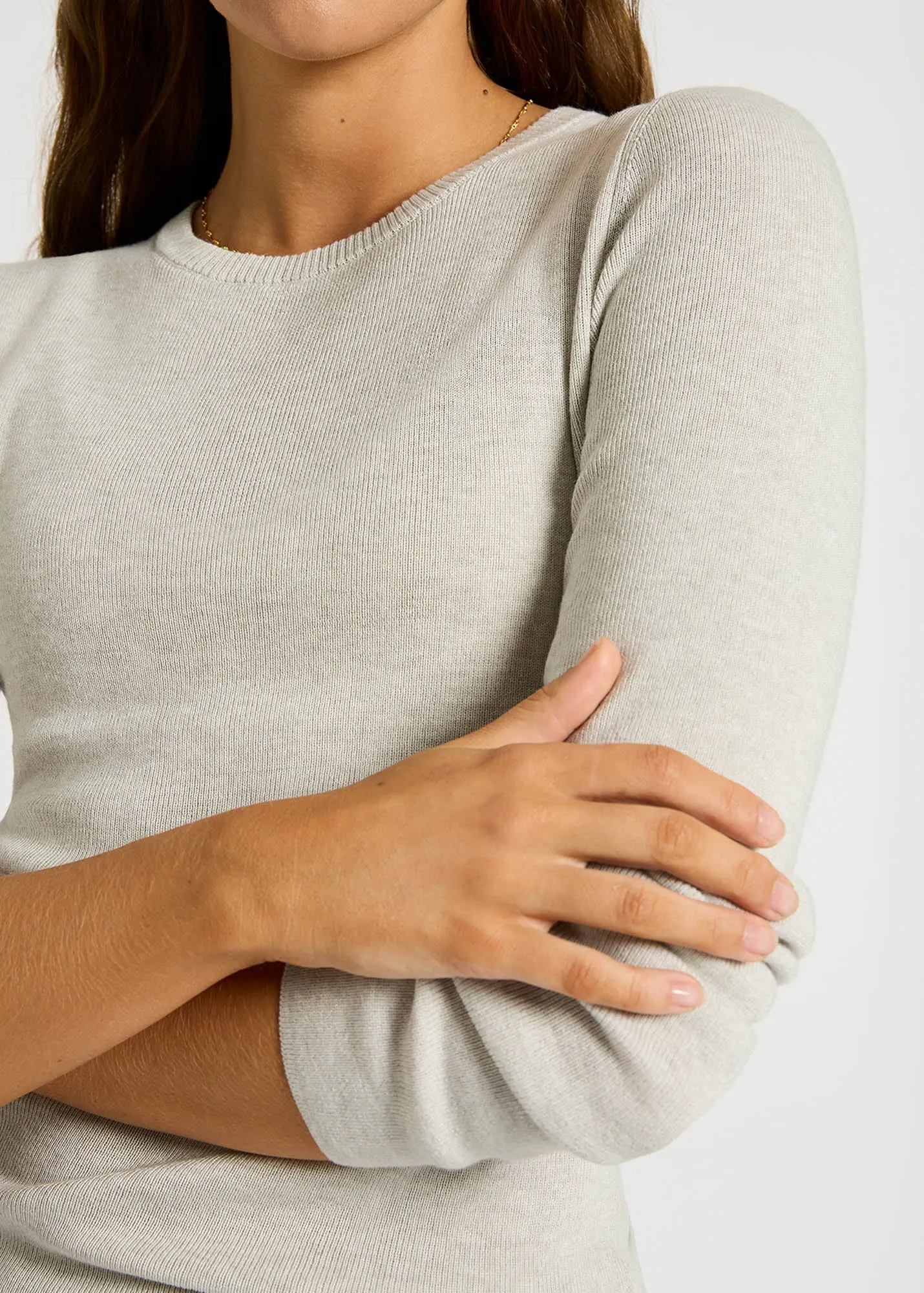 Snug Knit Crew Long Sleeve