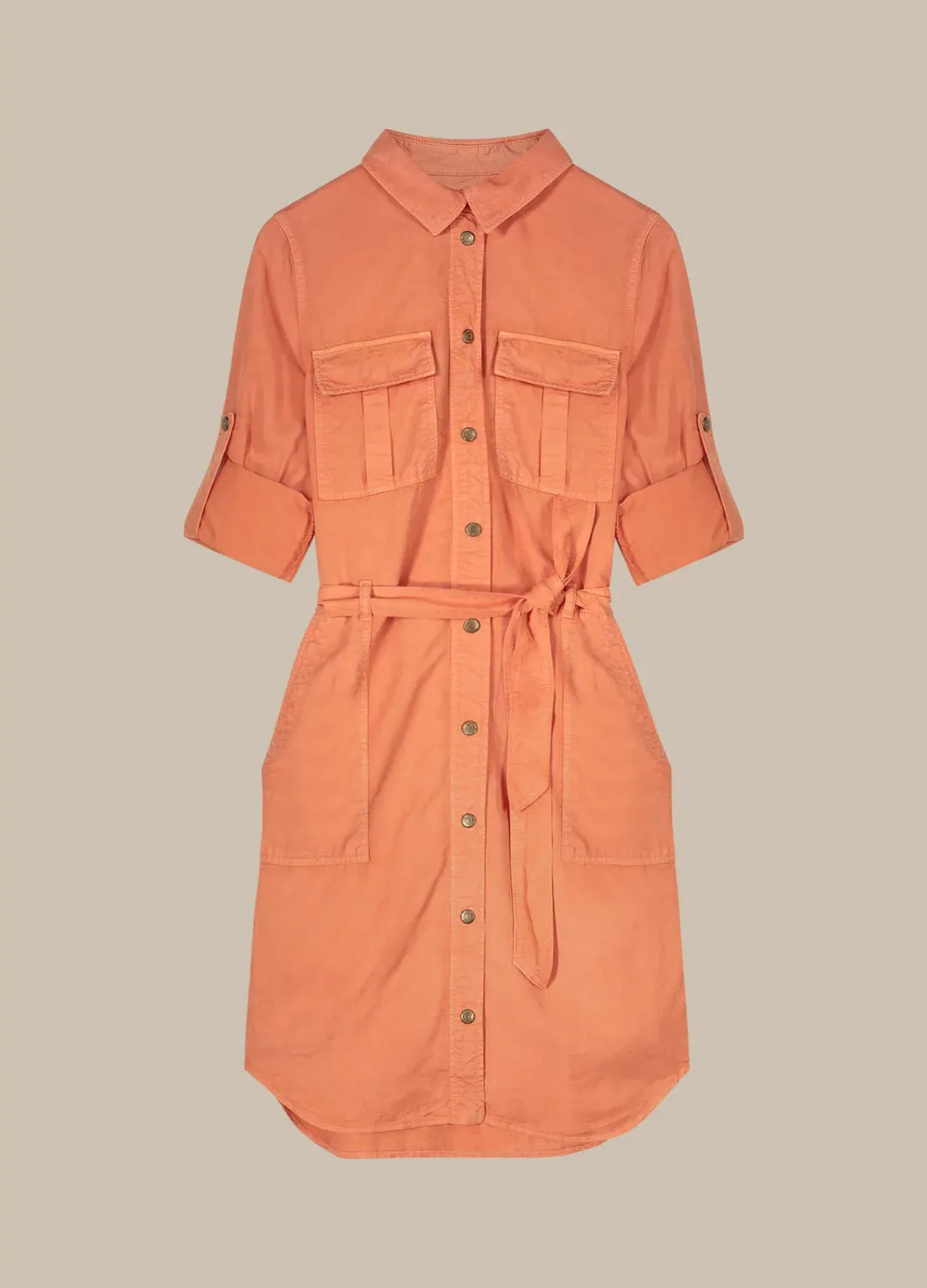 Summum Apricot Cargo Dress