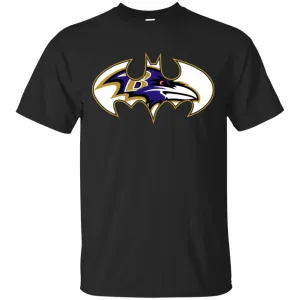 We Are The Baltimore Ravens Batman Nfl Mashup Men Cotton T-Shirt